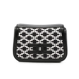 Elisabetta Franchi La Mia Bambina Borsa Nero e Milk All-Over per Bambine