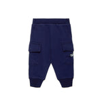 Diesel Kids Pantaloni in Tuta Blu per Neonati