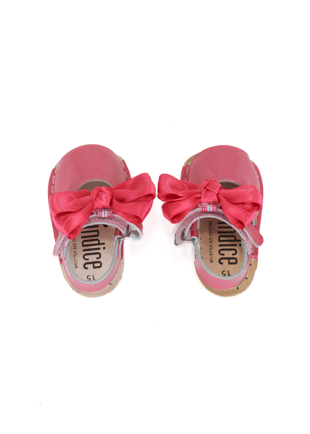 Index Minorchina Fuchsia with Bow for Newborn Girls