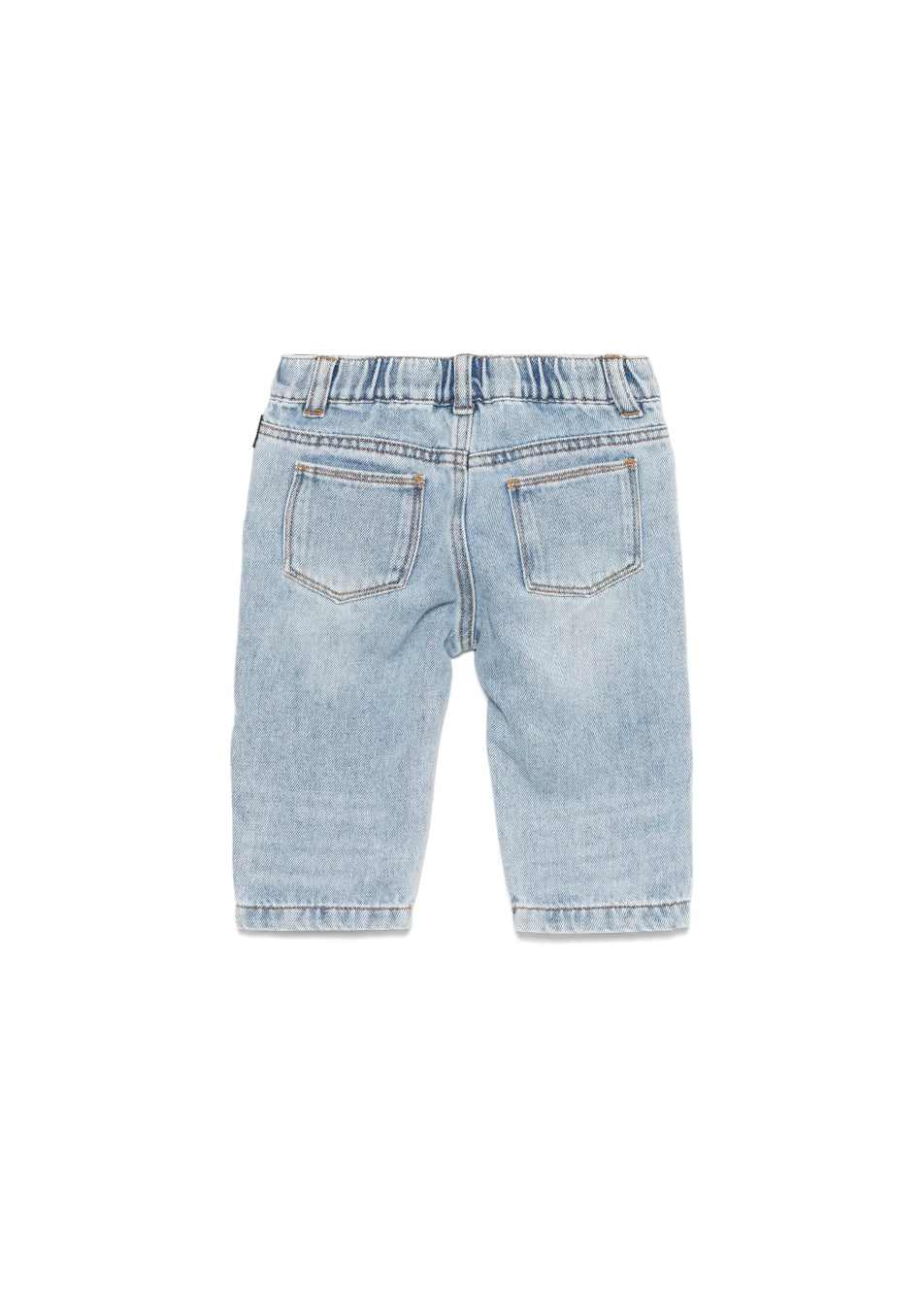 Moschino Kids Jeans con Ricamo Teddy Bear per Neonati (retro)