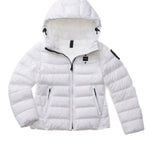Blauer Kids Giubbino Bianco Caroll per Bambine