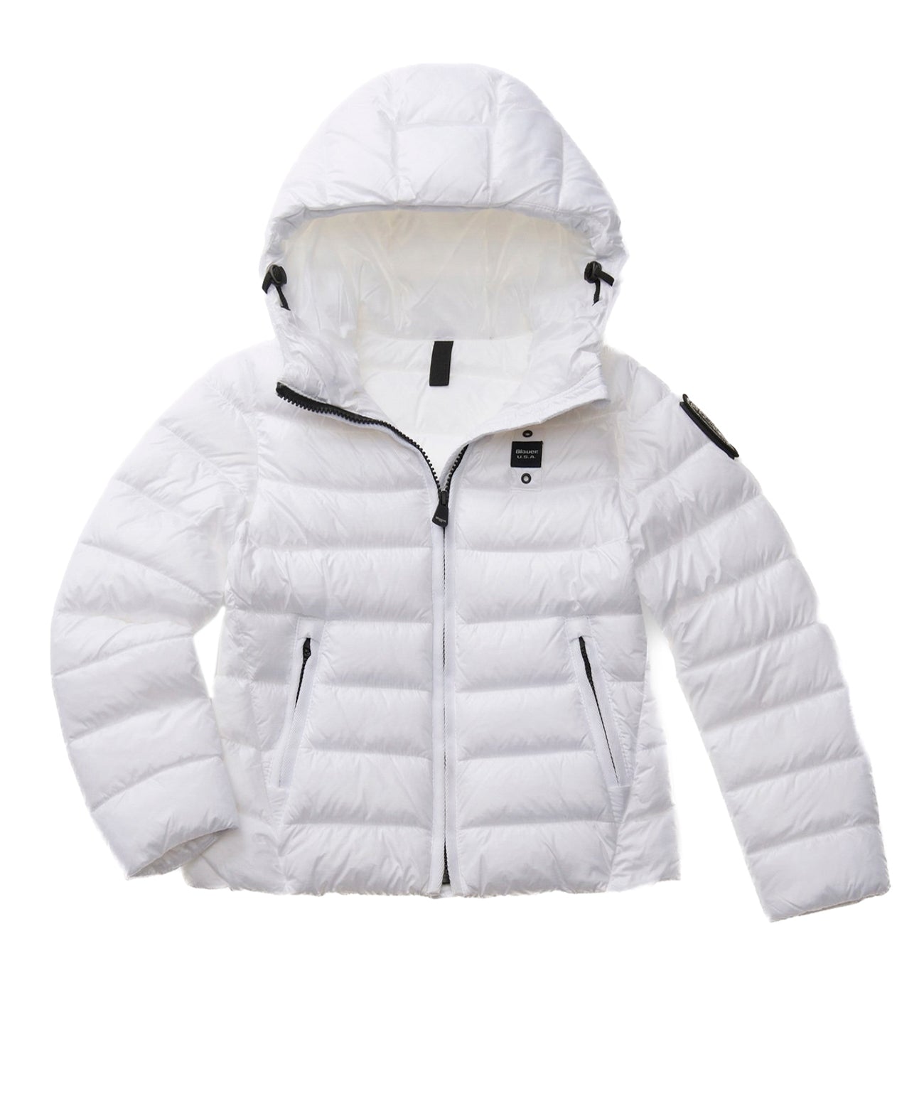 Blauer Kids Giubbino Bianco Caroll per Bambine