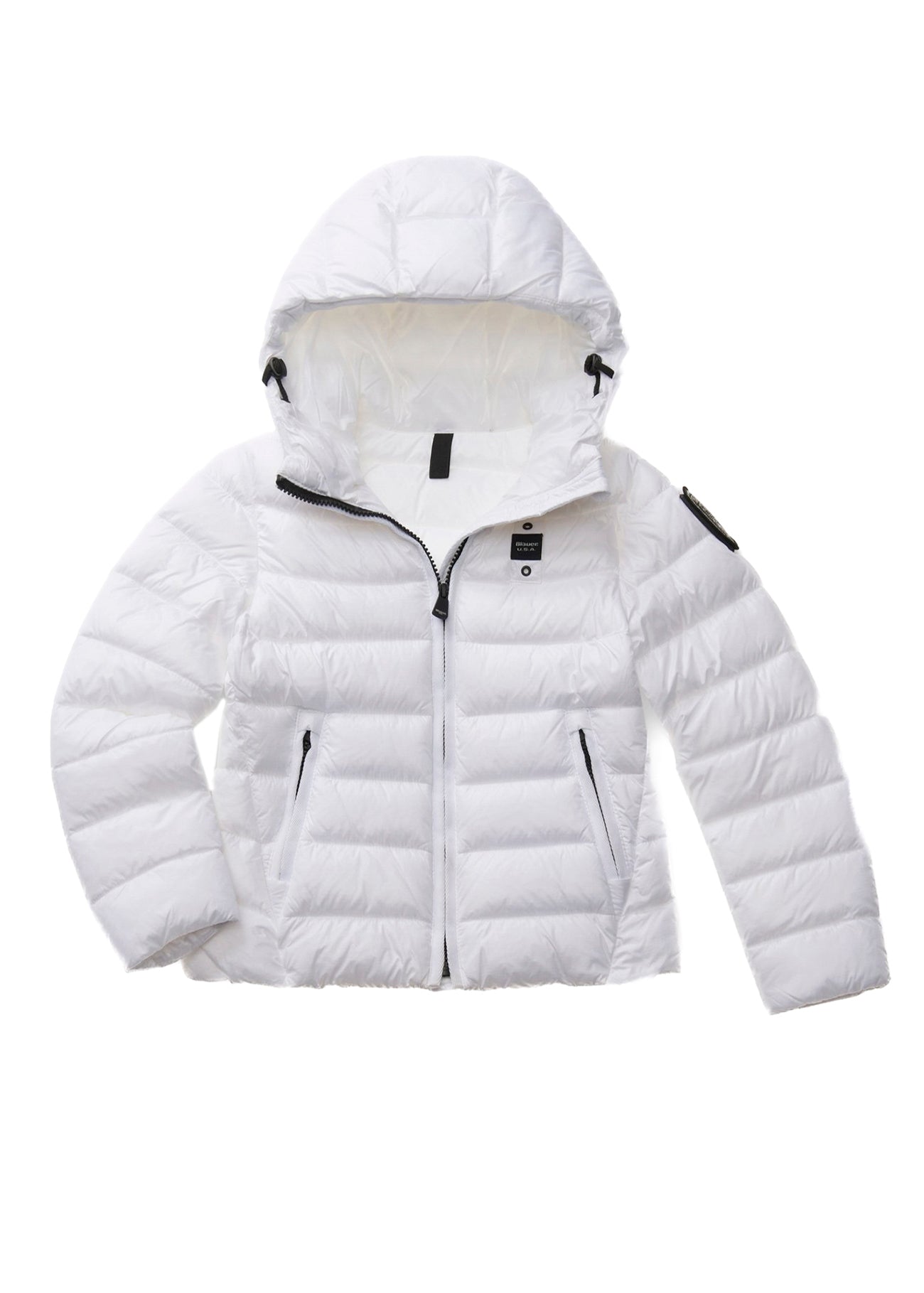 Blauer Kids Giubbino Bianco Caroll per Bambine