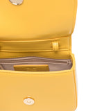 Elisabetta Franchi La Mia Bambina Borsetta a Tracolla Avorio con Applizazioni Mini Loghi per Bambine