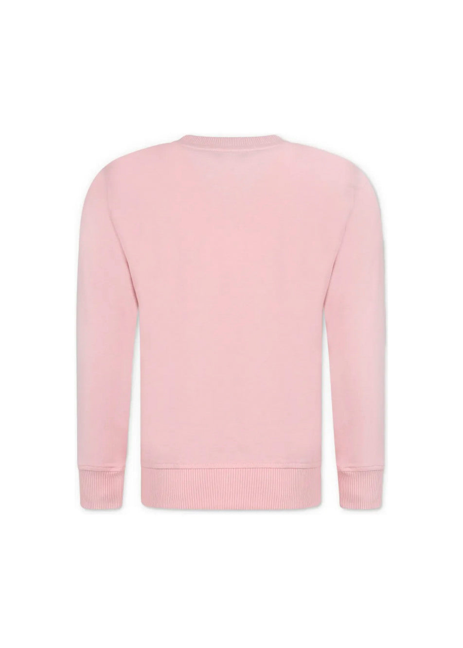 Moschino Kids Felpa Girocollo Rosa con Stampa Toy per Bambine (retro)