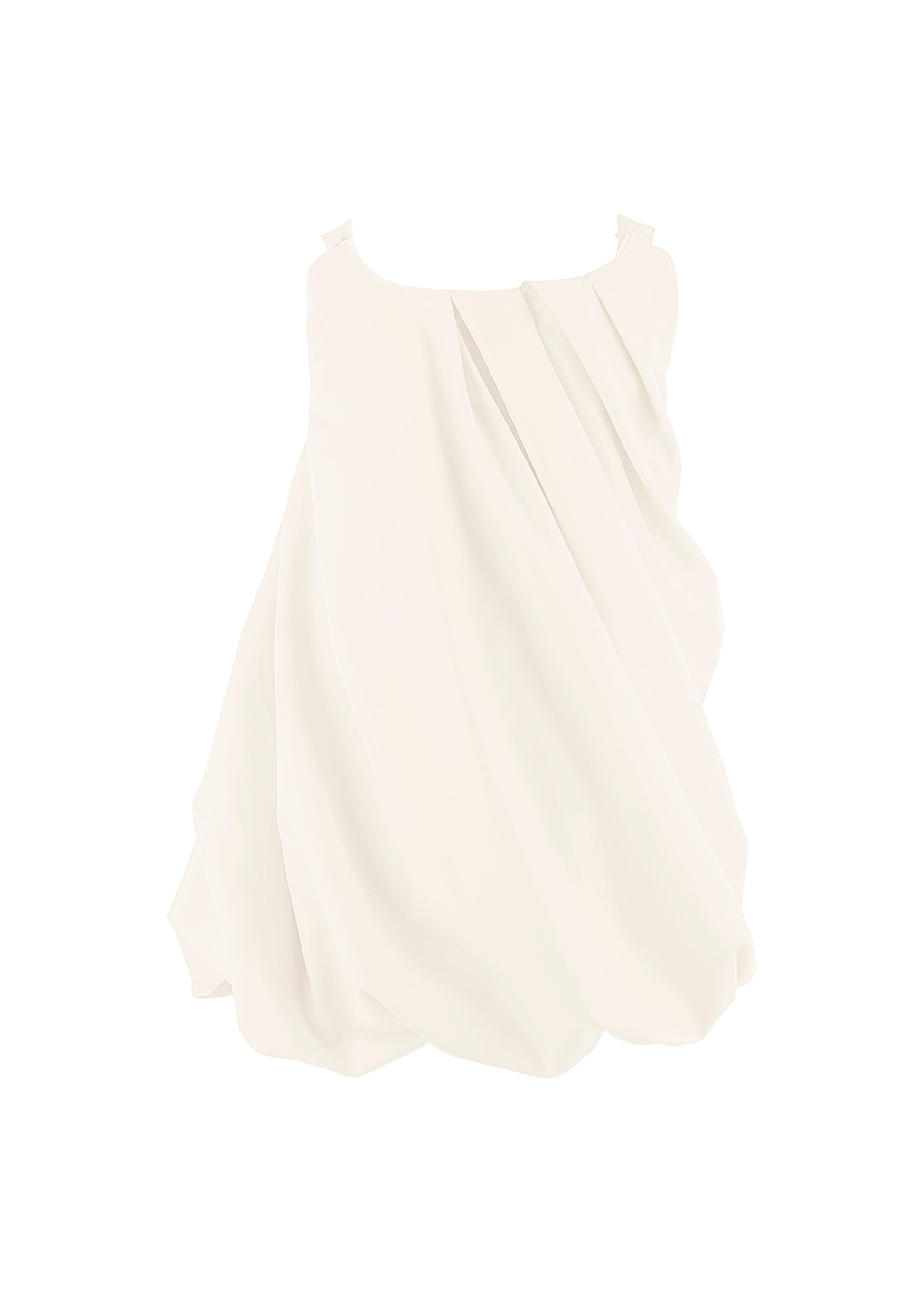 Pinko Kids Tuta Panna Drappeggiata per Bambine