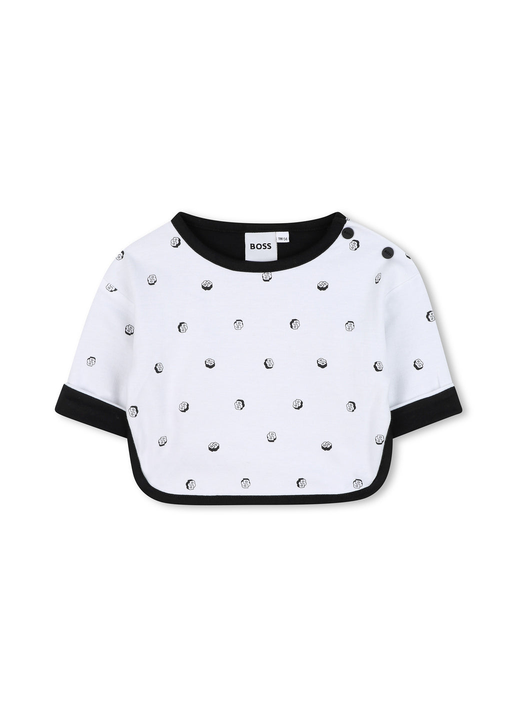 Boss Kids Completo 2 T-shirt+ 2 Pantalone per Neonati