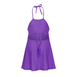 Effek Copricostume Abito  Viola Fluo per Bambine
