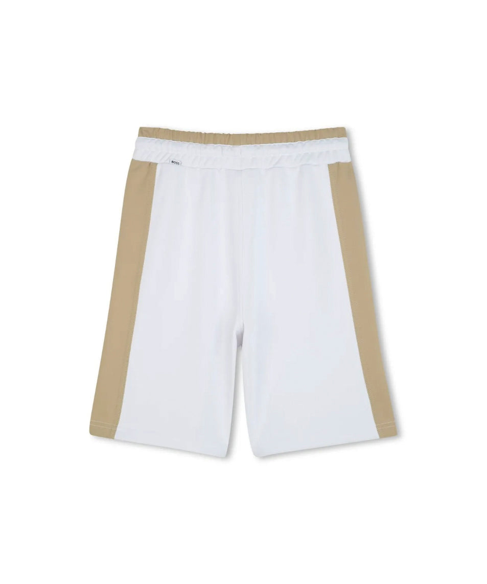 Boss Kids Bermuda Bianco per Bambini (retro)