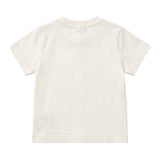 Elisabetta Franchi La Mia Bambina T-Shirt Avorio e Nero per Neonate