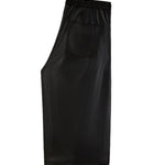 Patrizia Pepe Kids Shorts Neri in Ecopelle per Bambine