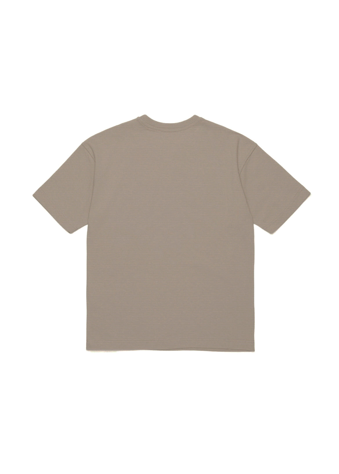 Yes London T-shirt Tortora con Applcazione Logo per Bambini (retro)