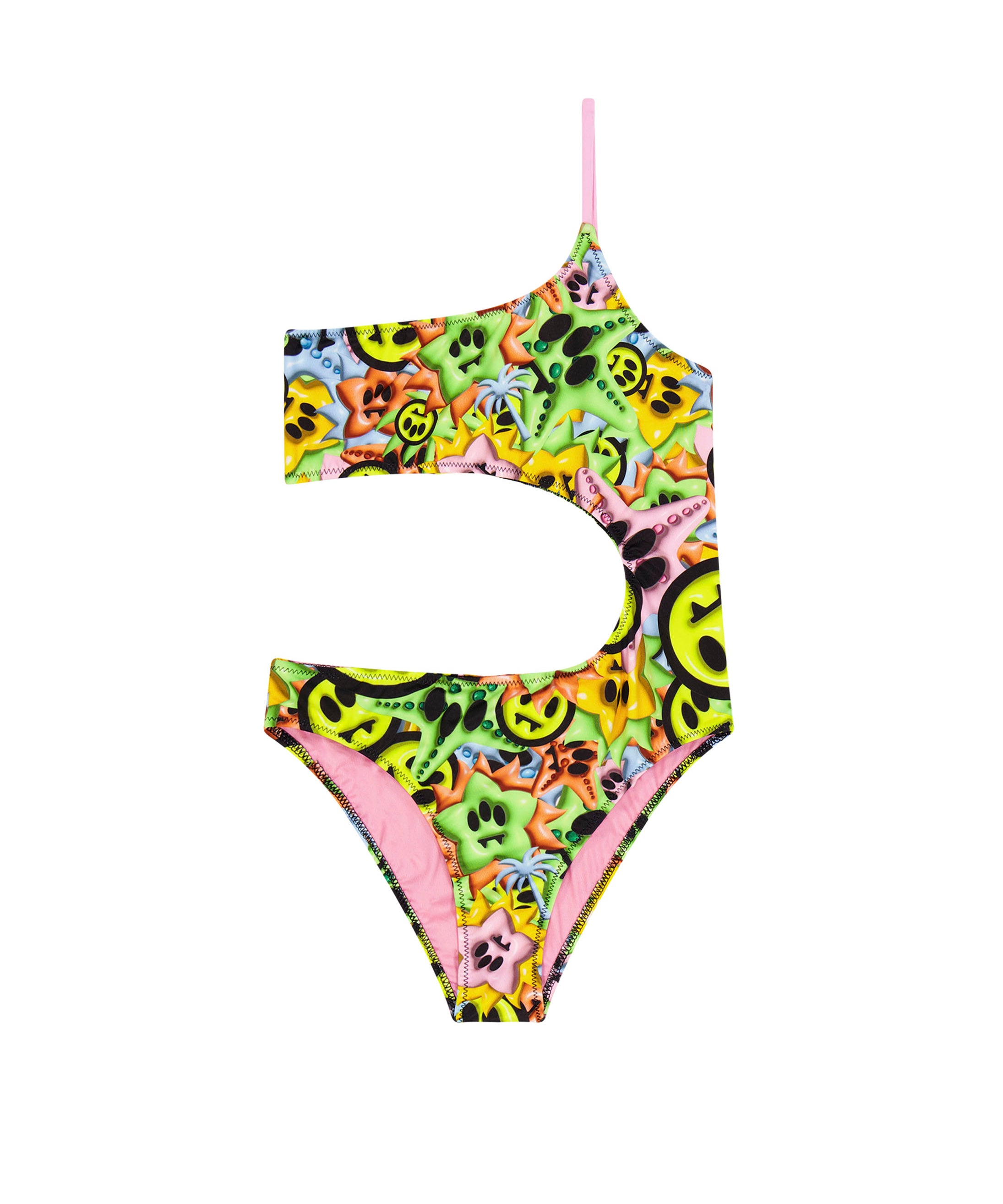 Barrow Kids Costume Monokini Multicolor per Bambine