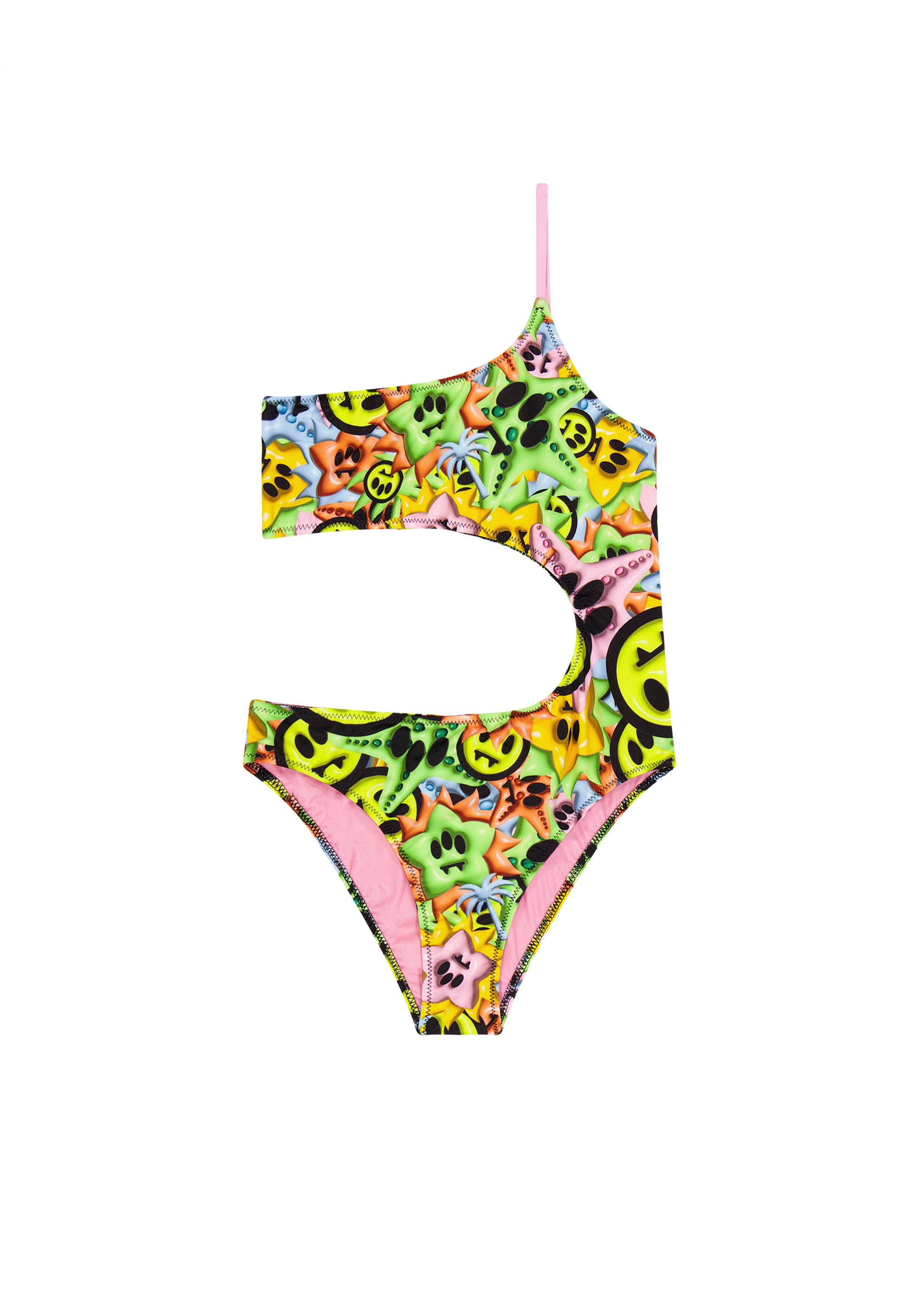 Barrow Kids Costume Monokini Multicolor per Bambine