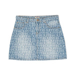 Pinko Kids Gonna di Jeans con Stampa All-over per Bambine 