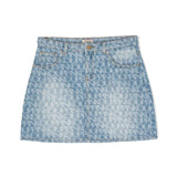 Pinko Kids Gonna di Jeans con Stampa All-over per Bambine 