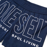 Diesel Kids Costume Blu Navy con Logo per Neonati