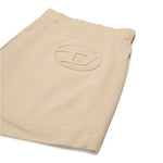 Diesel Kids Gonna a Portafoglio Beige con Logo per Bambine