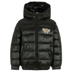 Moschino Kids Giubbino Nero con Logo