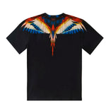Marcelo Burlon County Of Milan Kids T-Shirt Nera per Bambini