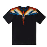 Marcelo Burlon County Of Milan Kids T-Shirt Nera per Bambini