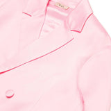 N°21 Kids Pink Double Breasted Blazer Jacket for Girls