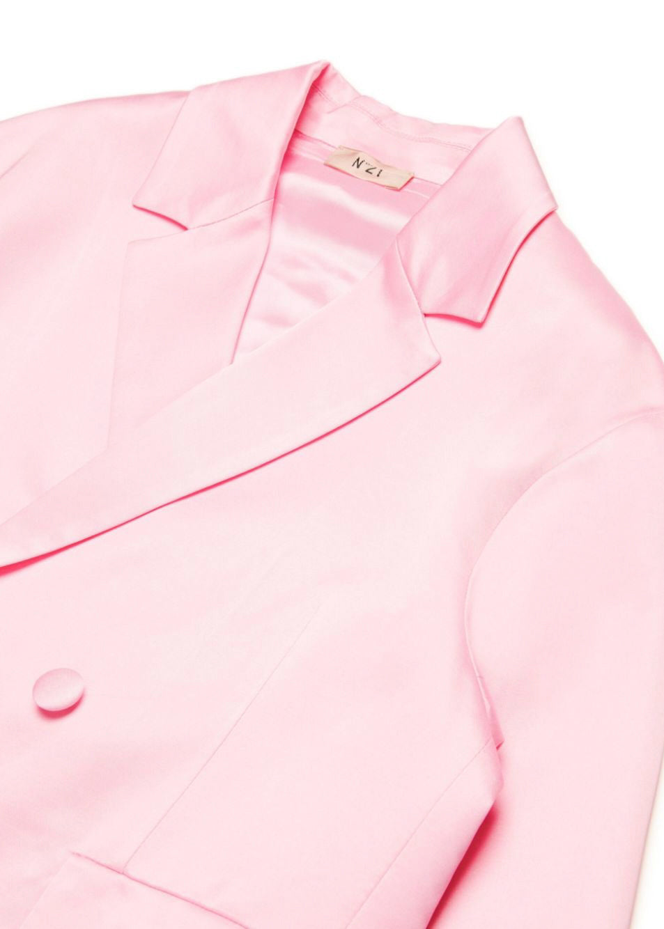 N°21 Kids Giacca Blazer Rosa Doppiopetto per Bambine