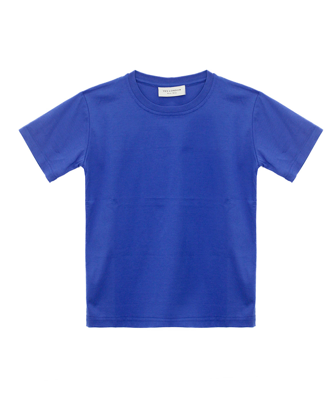 Yes London T-shirt Bluette Filo di Scozia per Bambini (fronte)