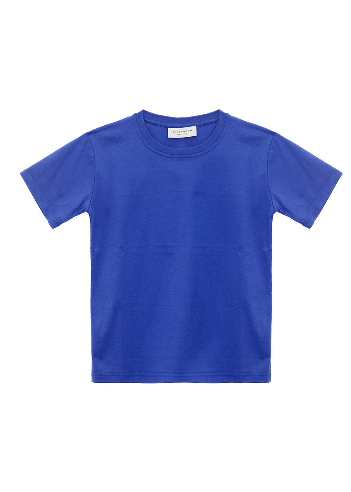Yes London T-shirt Bluette Filo di Scozia per Bambini (fronte)