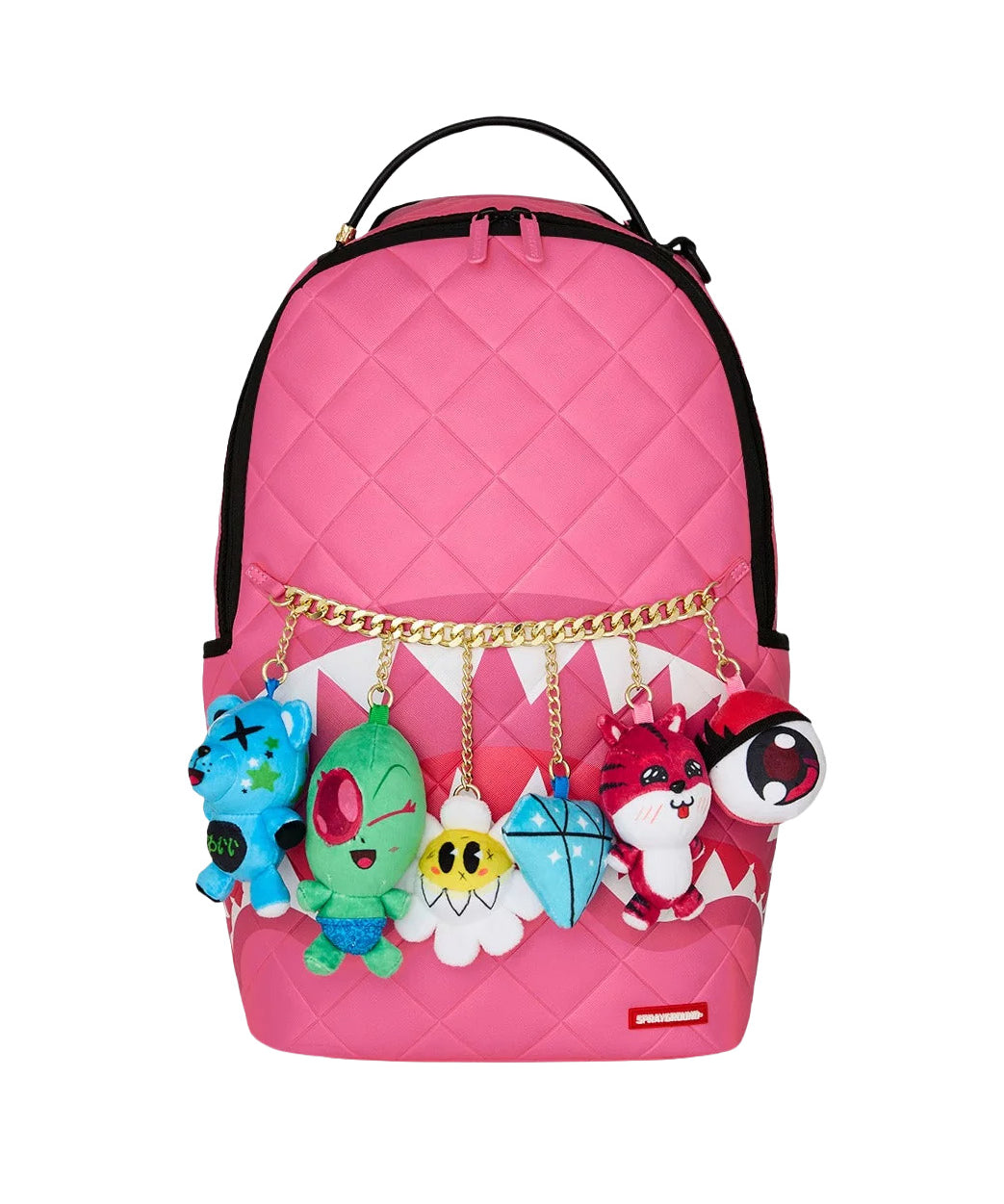 Sprayground Kids Zaino Fantasia Rosa con Peluche per Bambine