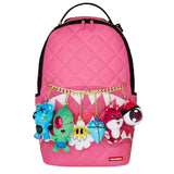 Sprayground Kids Zaino Fantasia Rosa con Peluche per Bambine