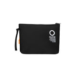 Suns Kids Pochette Nera con Stampa Logo e Zip per Bambini