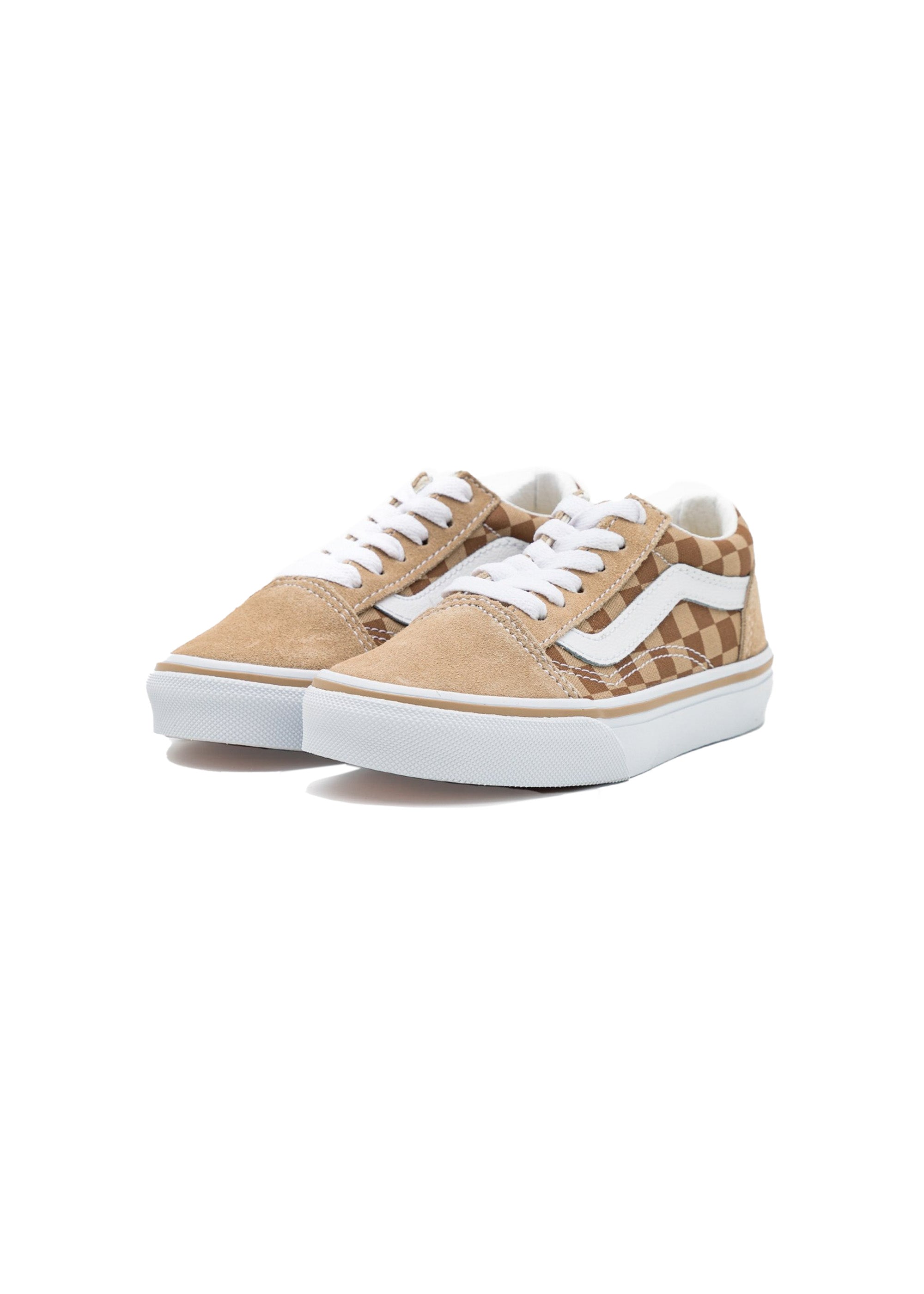 Vans Kids Old Skool Low Marroni per Bambini