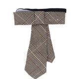 Vicolo Kids Cravatta Camell Tartan per Bambine