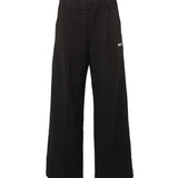 MSGM Kids Pantalone Nero Gessato Unisex