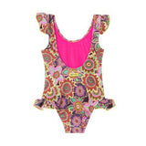 4GIVENESS Costume Monokini Fantasia Tropical Bouquet per Neonate