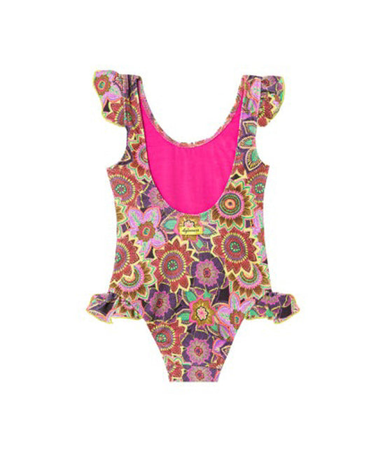 4GIVENESS Costume Monokini Fantasia Tropical Bouquet per Neonate