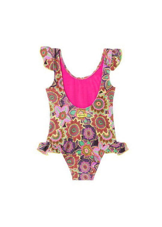 4GIVENESS Costume Monokini Fantasia Tropical Bouquet per Neonate