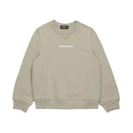 Dsquared2 Kids Felpa Girocollo Beige con Stampa per Bambini