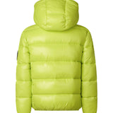 Save the Duck Piumino Verde Mela ARTIE per Bambine (retro)