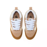 Vans Kids Knu Skool Beige/Marroni per Bambini