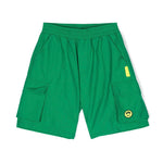 Barrow Kids Short Verde in Nylon per Bambini frontale 
