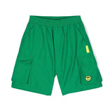 Barrow Kids Short Verde in Nylon per Bambini frontale 