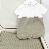 Le Coconne Pagliccetto Bianco/Beige per Neonati