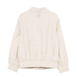 Eleventy Kids Giubbino Beige in Lino per Bambini