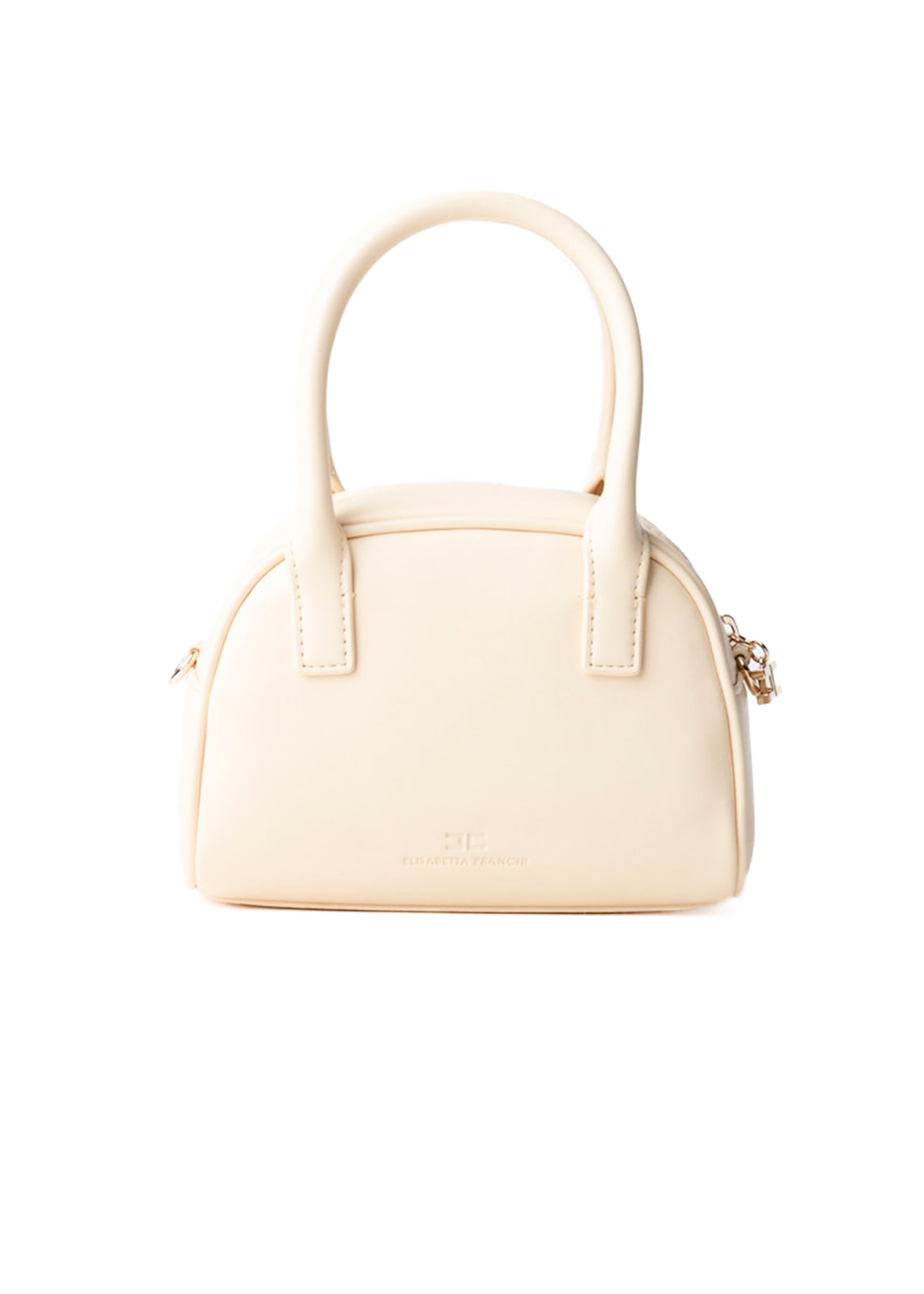 Elisabetta Franchi La Mia Bambina Borsa a Tracolla Limone con Logo per Bambine
