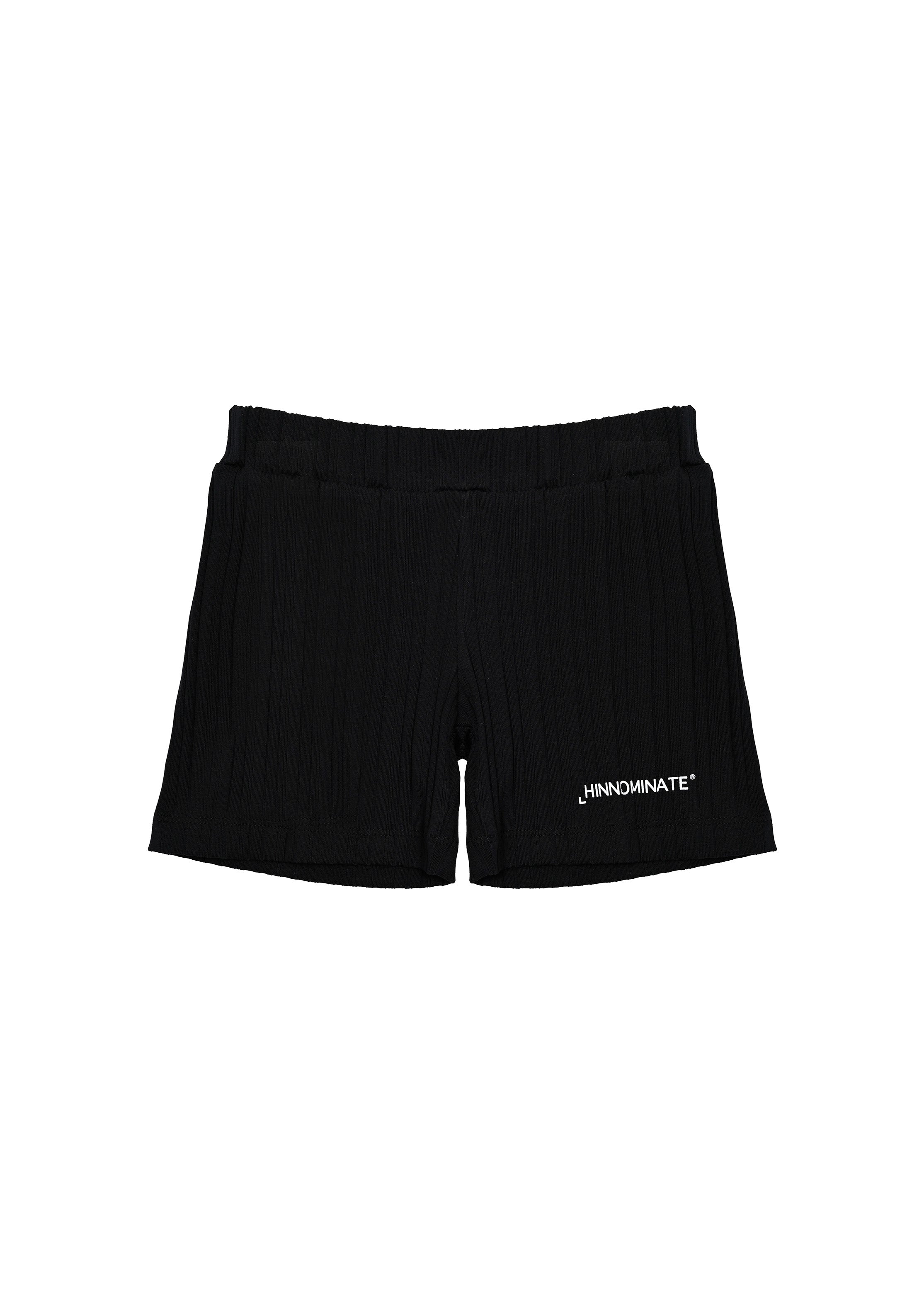 Hinnominate Kids Shorts Neri a Costine per Bambine