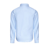 Roberto Cavalli Kids Camicia Celeste con Ricamo Logo per Bambino