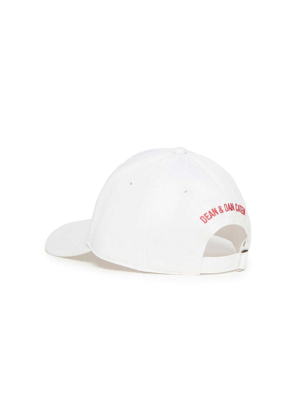 Dsquared2 Kids Cappello Bianco con Decoro Leaf per Bambine (retro)