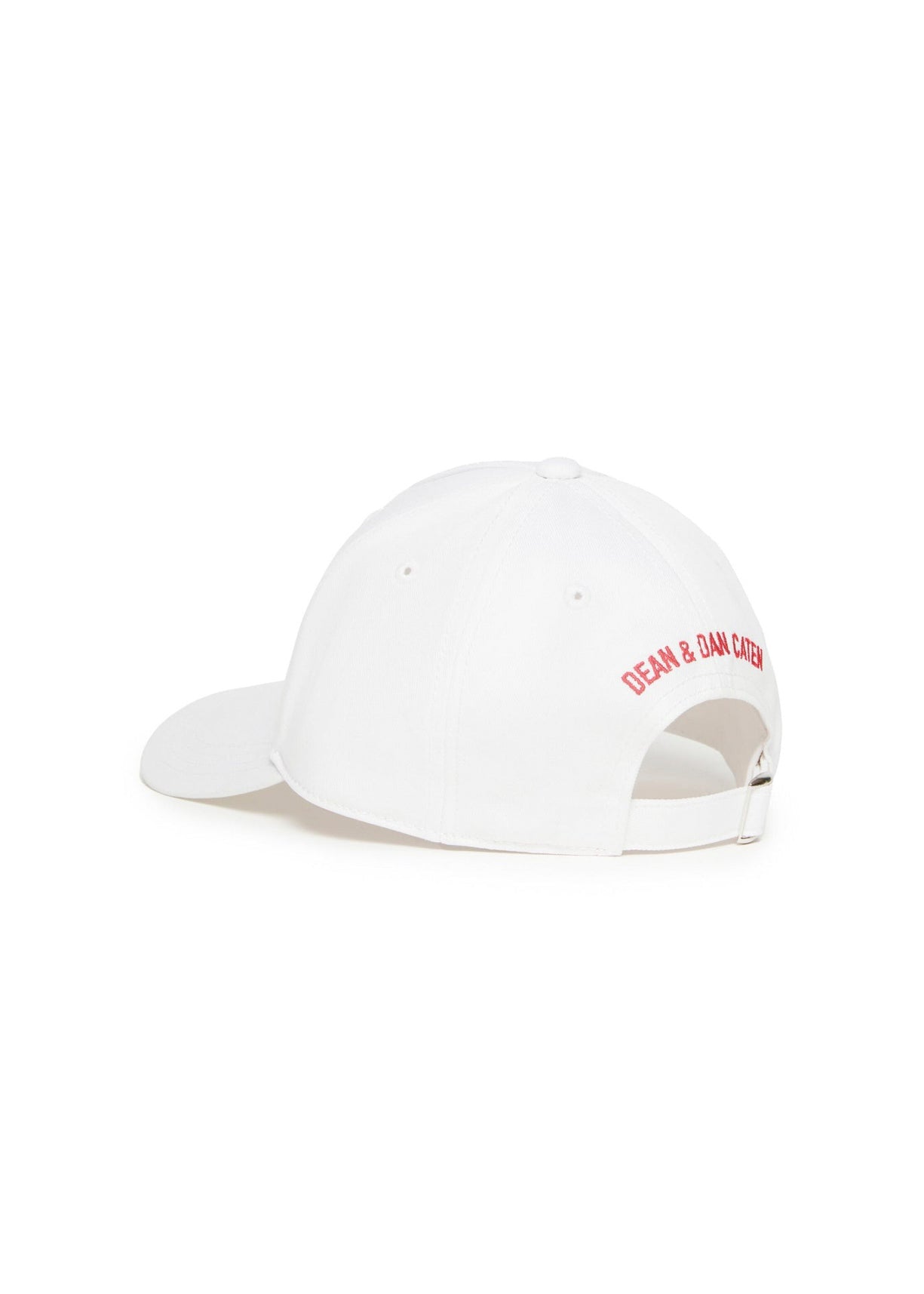 Dsquared2 Kids Cappello Bianco con Decoro Leaf per Bambine (retro)